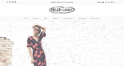 Desktop Screenshot of helloluckylife.com